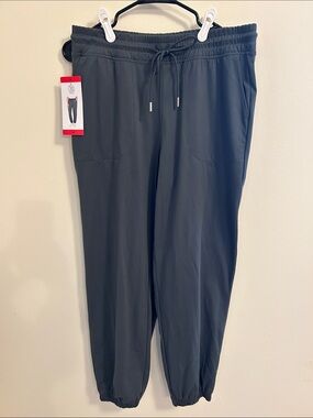 Women's Pull-On Jogger Pants with Drawstring - Slate